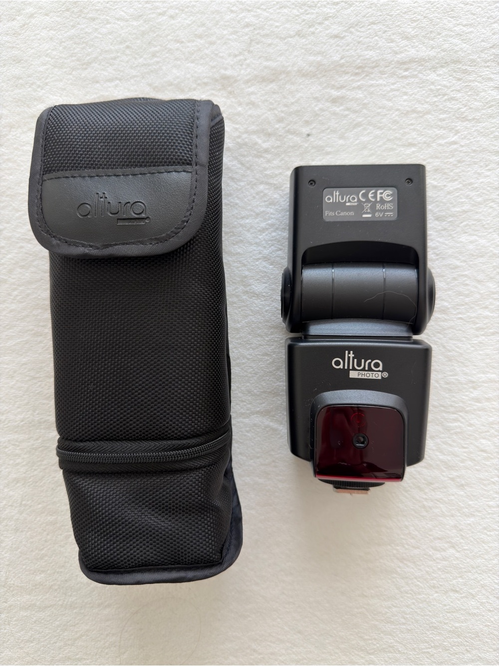 Altura Photo AP-FLS-UNV1 Speedlite Camera Flash for Canon Black Case Tested